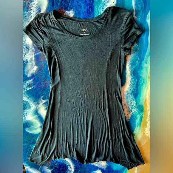 Gilligan O’Malley Women’s Sleep Lounge-Pajama Dress Fits Sz S-XS Black SOFT - Picture 9 of 9